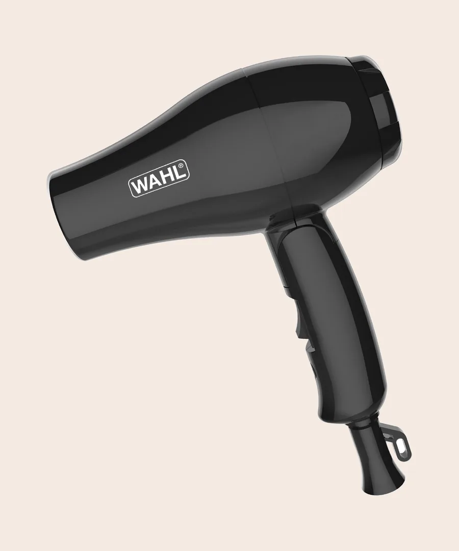 Wahl Travel hopfällbar resefön i svart